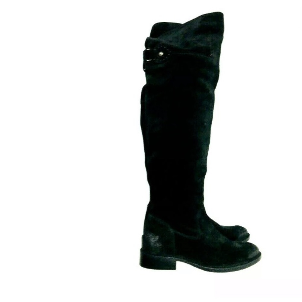 Frye Shirley OTK Suede Over the Knee Boots